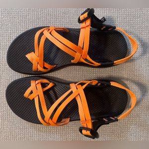 Chacos ZX2 Orange hiking sandal women’s 9